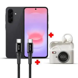 GALAXY A37 5G 8+256GB AWESOME CHARCOAL SAMSUNG + CABLE TYPE-C VERS TYPE-C 60W CL-111T NOIR AWEI + TWS EARBUDS DB-25007 FUNWAY