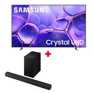 LED UA85U8000FUXMV SAMSUNG + BARRE DE SON HW-B450F/MV 2.1 SAMSUNG