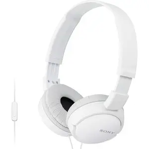 CASQUE FILAIRE MDR-ZX110AP BLANC SONY