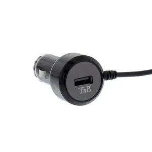 CHAR.VOIT CHBBCAR3A 1XUSB + 1CBL M.USB 3MA NR TNB