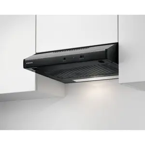 HOTTE AHT6125B SOUS MEUBLE 60CM NOIRE A.M