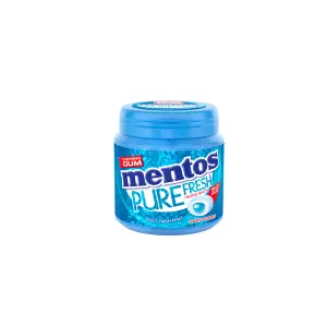MENTOS Pure fresh Box chewing-gums fresh mint sans sucres 50 dragées 100g