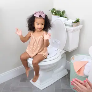 Réducteur de toilette semi-permanent Flip &amp; Sit