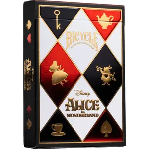 Jeu de 54 Cartes Disney Alice au Pays des Merveilles - Bicycle