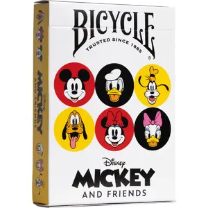Jeu de 54 Cartes Disney Mickey and Friends - Bicycle