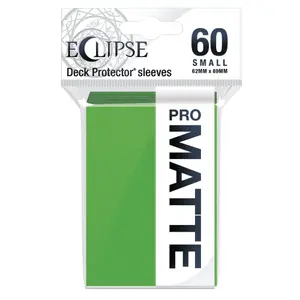 60 pochettes Eclipse Pro-Matte Format Japonais Green - Ultra Pro