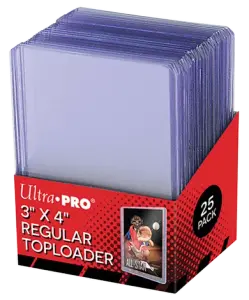 25 Regular Toploaders 35 pt - Ultra Pro