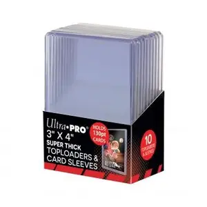 10 Top Loaders rigides Super Thick 130 PT - Ultra Pro