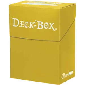 Deck Box 80+ Classique Jaune - Ultra Pro