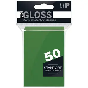 50 pochettes Vertes - Ultra Pro