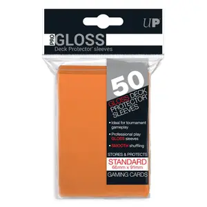 50 pochettes Orange - Ultra Pro