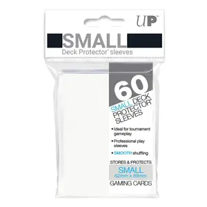 60 Pochettes Format Japonais Blanc - Ultra Pro