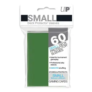 60 Pochettes Format Japonais Vert - Ultra Pro