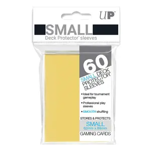 60 Pochettes Format Japonais Jaune - Ultra Pro