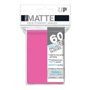 60 Pochettes Pro Matte Format Japonais Rose - Ultra Pro
