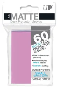 60 pochettes Pro Matte format Japonais Rose - Ultra Pro