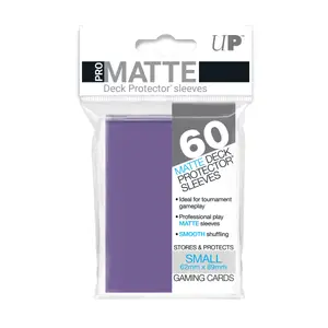 60 Pochettes Pro Matte Format Japonais Violet - Ultra Pro