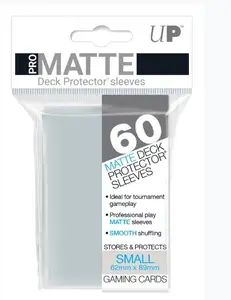 60 Pochettes Pro Matte Format Japonais Transparent - Ultra Pro