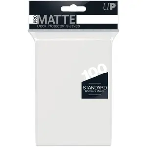 100 Pochettes Pro-Matte Format Standard Transparent - Ultra Pro