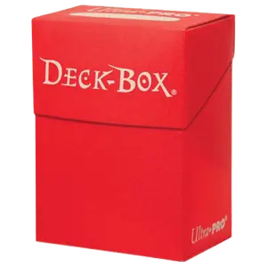 Deck Box 80+ Classique Rouge - Ultra Pro