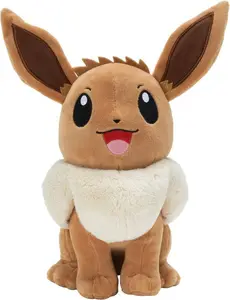 Peluche Évoli assis 30 cm - Pokémon