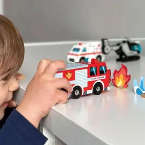 Set de 5 véhicules d'urgences