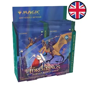 Boite de 12 boosters collectors Le Seigneur des Anneaux : chroniques de la Terre du Milieu™ : Special Edition - Magic EN
