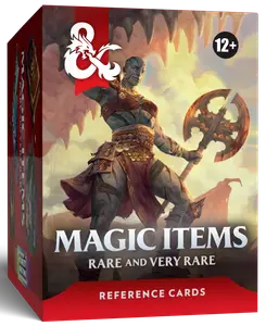 Donjons & Dragons 5e Ed 2024 - Cartes de référence d'Objets Magiques - Rares et Très Rares VO