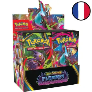 Display de 36 boosters Pokémon : Flammes Fantasmagoriques [ME2] - FR