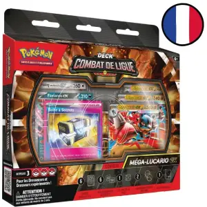 Deck Combat de Ligue Pokémon : Méga-Lucario-ex - FR