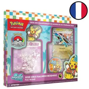 Deck Championnats du Monde Pokémon2025 : Jose Cruz Galindo-Resendiz - Pult Bomb - FR