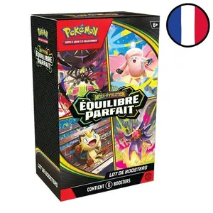 Bundle 6 boosters Pokémon : Équilibre Parfait [ME3] - FR