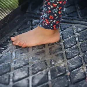 Tapis de protection pour chariot de transport enfant L4