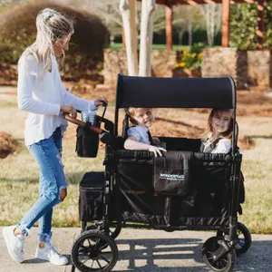 Sac de rangement pour chariot de transport enfant Black