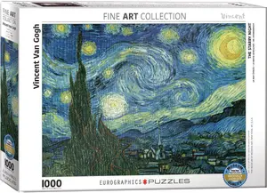 Puzzle 1000 pièces Van Gogh : La Nuit étoilée - Eurographics