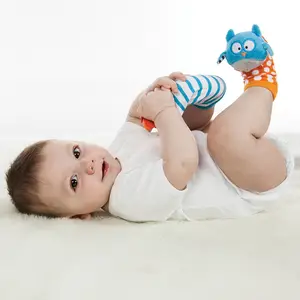 Chaussettes d'éveil Duö hibou et renard