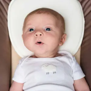 Coussin anti-tête plate ergonomique Pilö Ivoire
