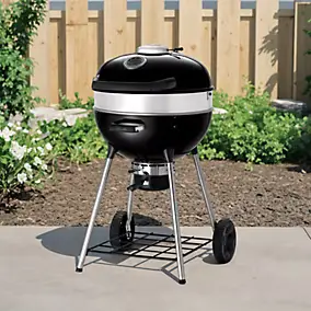 Barbecue charbon de bois Napoleon noir PRO22K-LEG-3
