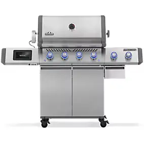 Barbecue gaz Napoleon Prestige pro 665 71 x 46cm gris