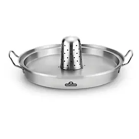 Plateau à infusion poulet en acier inoxydable Napoleon Grills L.38 x l.44,5cm
