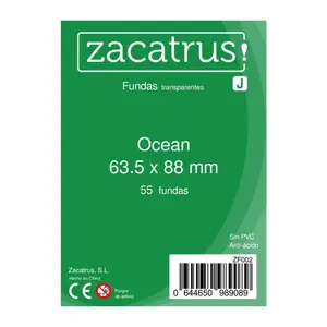 55 Protège-cartes Format Ocean clear- Zacatrus