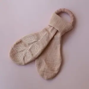 Anneau de dentition Leaf Rose