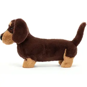 Peluche Otto le teckel (18 cm)