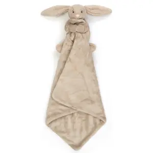 Doudou plat Bashful Lapin Beige (34 cm)