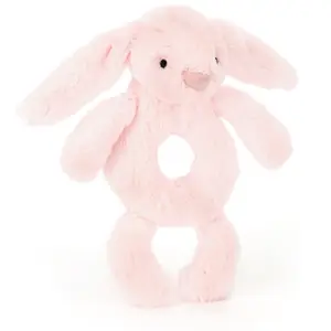 Hochet Bashful Lapin Rose (18 cm)