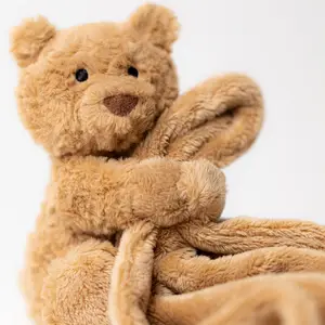 Doudou plat Bartholomew l'ours (34 cm)