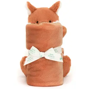 Doudou plat Bashful Renard (34 cm)