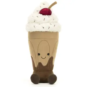 Peluche Amuseable Milkshake au chocolat Marin (27 cm)