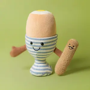 Peluche Amuseable Eggetha l'Oeuf à la coque (16 cm)