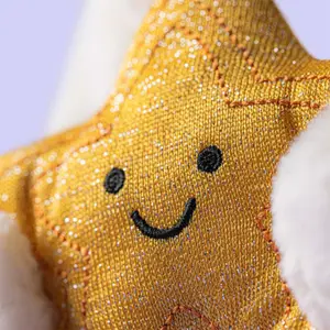 Peluche Lapin Cream avec étoile (31 cm)